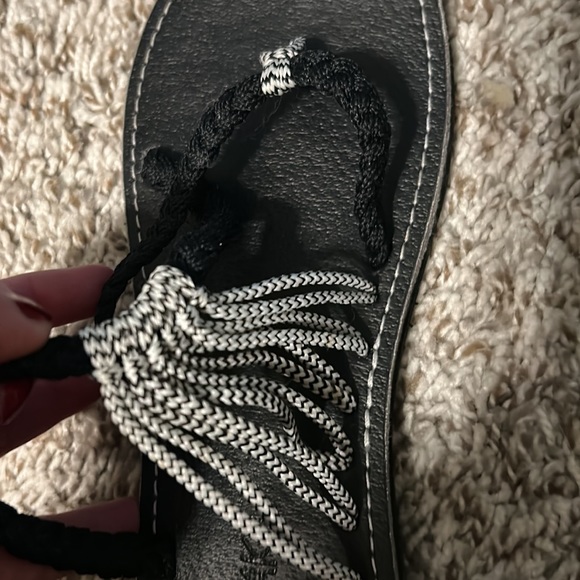 White black plaka shoes. My mom got them for me message me for details! - Picture 3 of 3